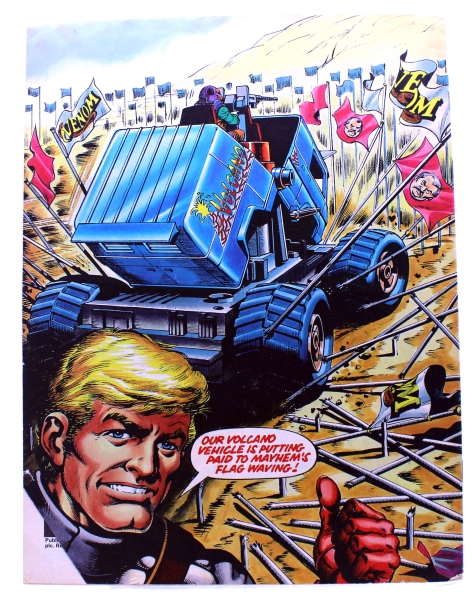 MASK (M.A.S.K.) UK-Comic Magazine No. 33 (1987): Doomseed
